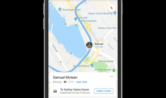 Google-Maps-App: Dritte können Ihre Reisen live mitverfolgen