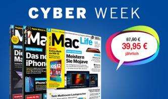Mac Life mit Mega-Rabatt: Heute letzte Chance im Cyber-Week-Sale