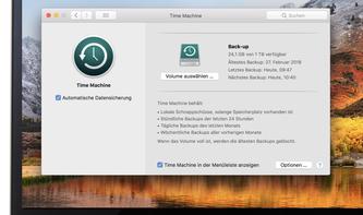 Richtig und wichtig: Time Machine und Hilfe im Notfall