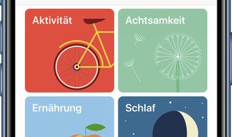 Eine App für alles: Apples Health bietet den Überblick
