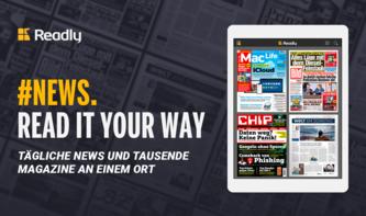 Einen Monat Readly mit Tageszeitungen für nur 99 Cent